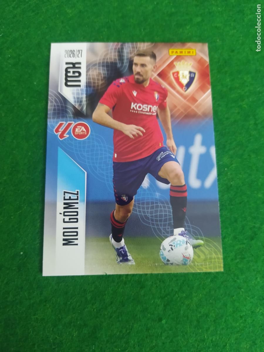 Cromos de f&uacute;tbol: MEGACRACKS 2026 2027 MGK 26 27 NUEVO - OSASUNA N&ordm; 264 MOI GOMEZ