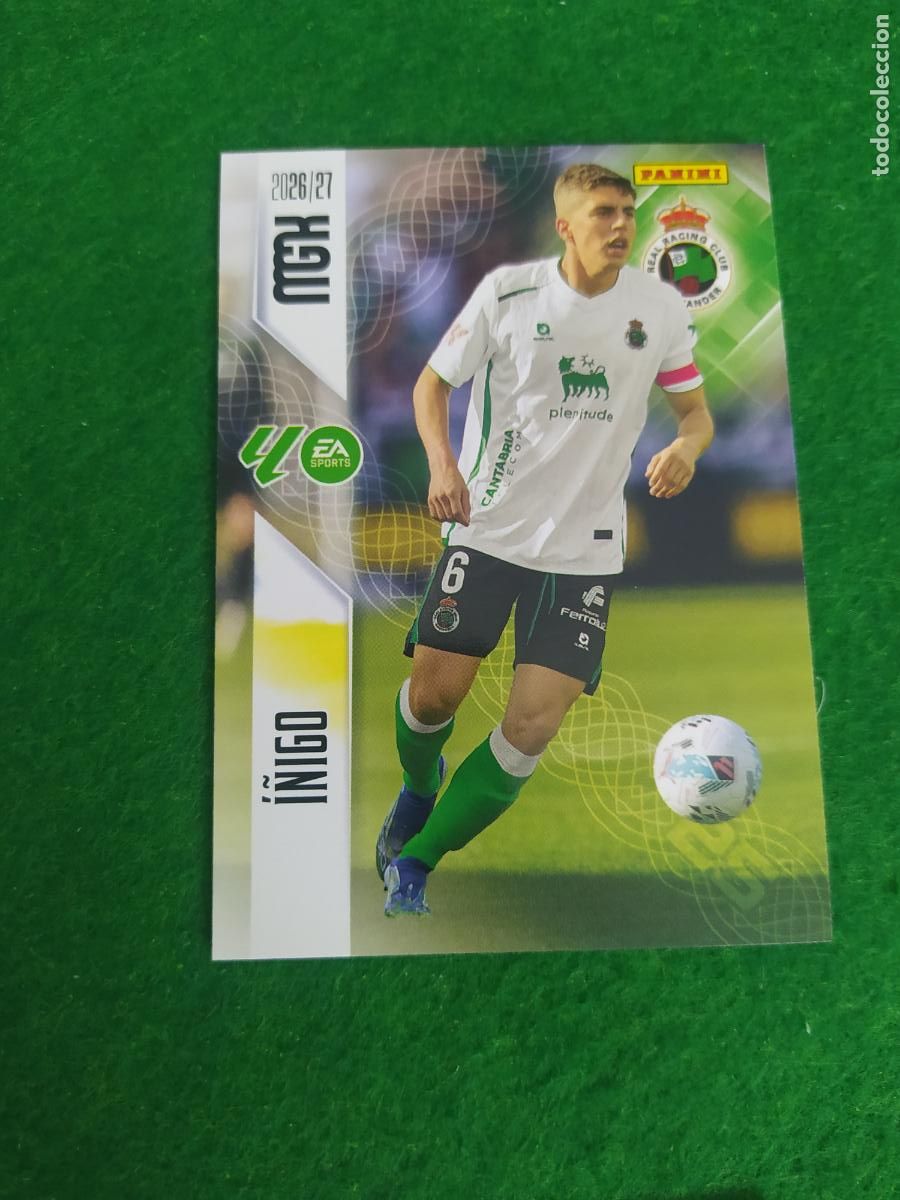 Football Stickers: MEGACRACKS 2026 2027 MGK 26 27 NUEVO - RACING DE SANTANDER N&ordm; 282 I&Ntilde;IGO