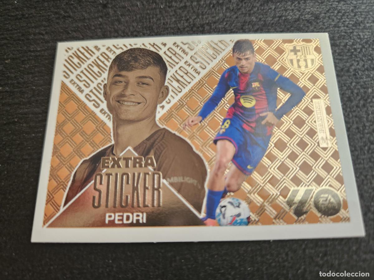 Cromos de f&uacute;tbol: LIGA ESTE 2026 2027 26 27 PEDRI BARCELONA EXTRA STICKER BRONCE