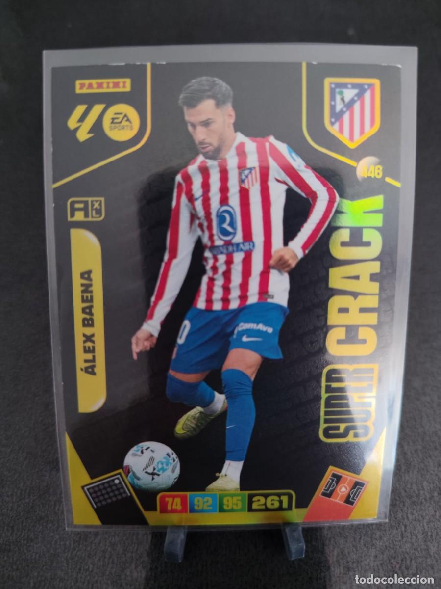 Cromos de f&uacute;tbol: Adrenalyn 25 26 Alex Baena Atletico de Madrid Super Crack 446