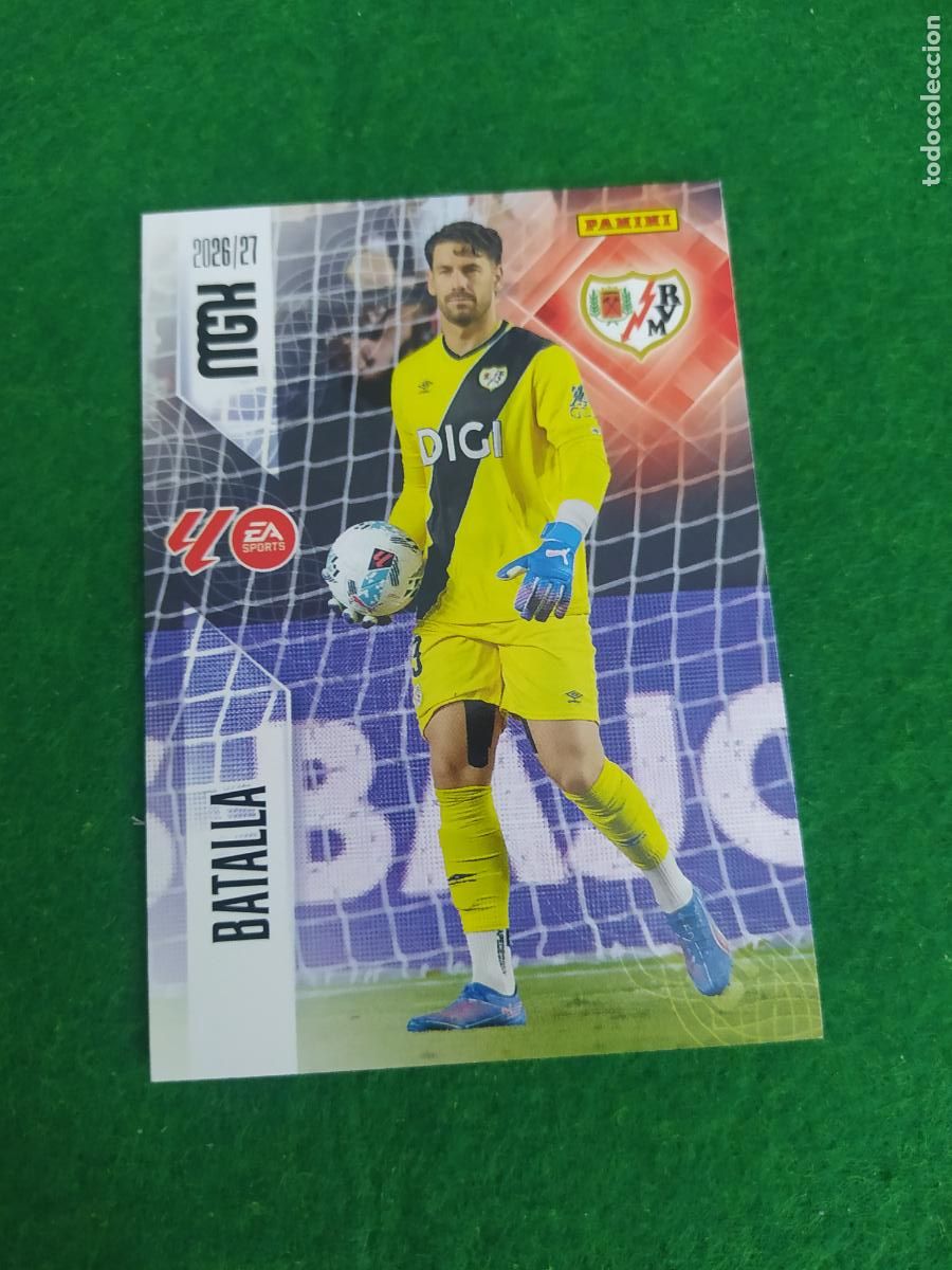 Football Stickers: MEGACRACKS 2026 2027 MGK 26 27 NUEVO - RAYO VALLECANO N&ordm; 290 BATALLA