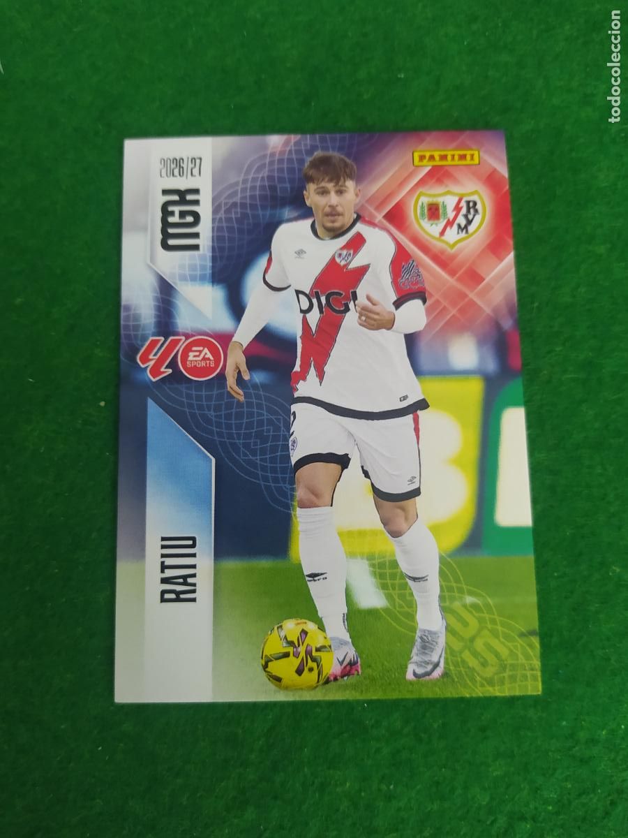 Football Stickers: MEGACRACKS 2026 2027 MGK 26 27 NUEVO - RAYO VALLECANO N&ordm; 292 RATIU
