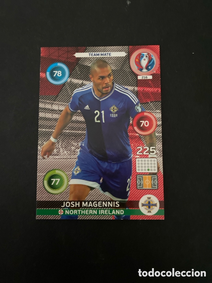 Football Stickers: Cromo Adrenalyn UEFA Euro 2016 N* 216