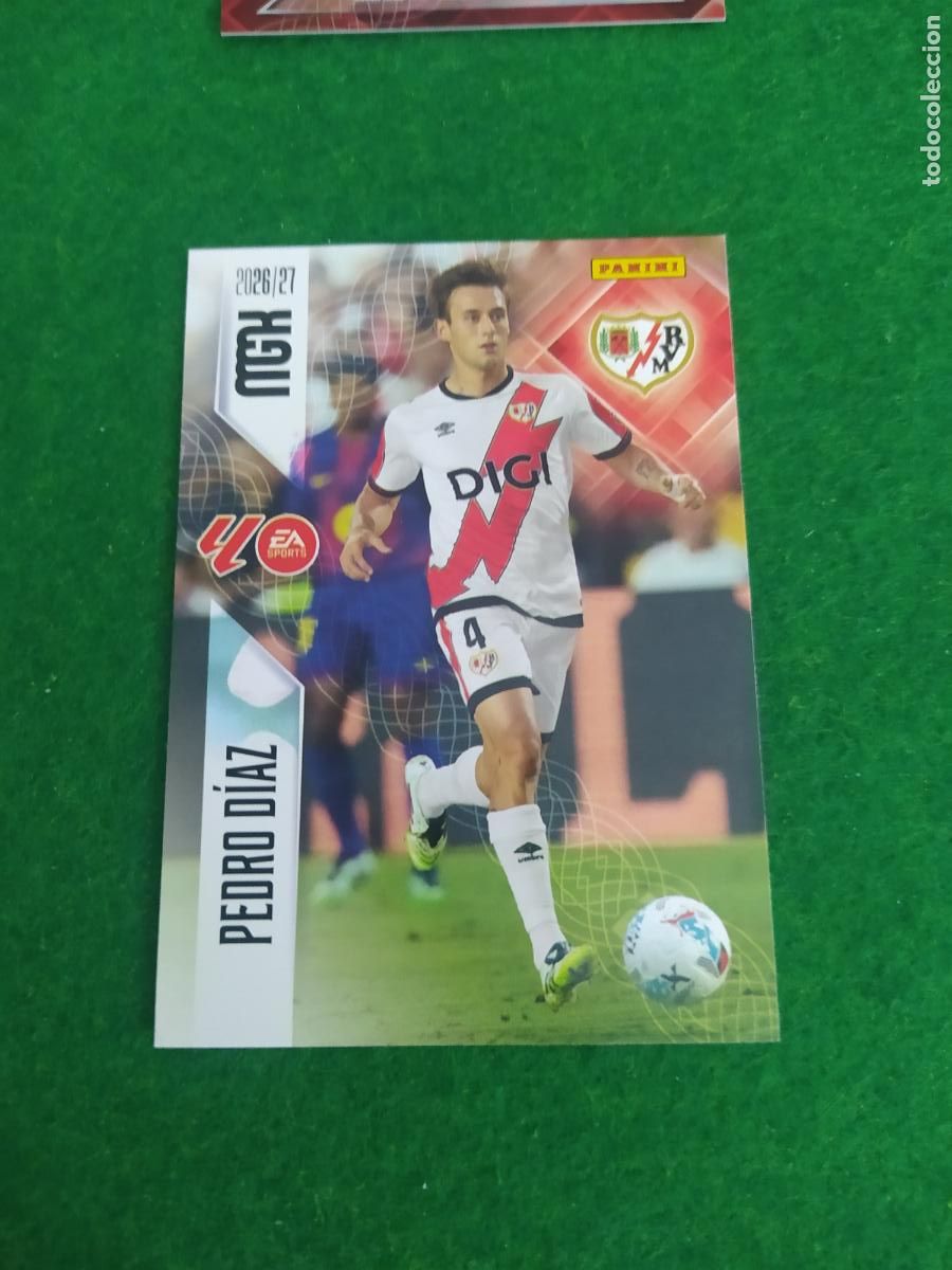 Football Stickers: MEGACRACKS 2026 2027 MGK 26 27 NUEVO - RAYO VALLECANO N&ordm; 298 PEDRO DIAZ