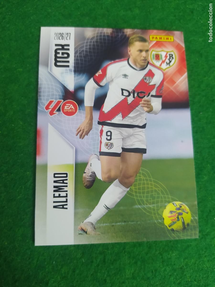 Cromos de f&uacute;tbol: MEGACRACKS 2026 2027 MGK 26 27 NUEVO - RAYO VALLECANO N&ordm; 306 ALEMAO