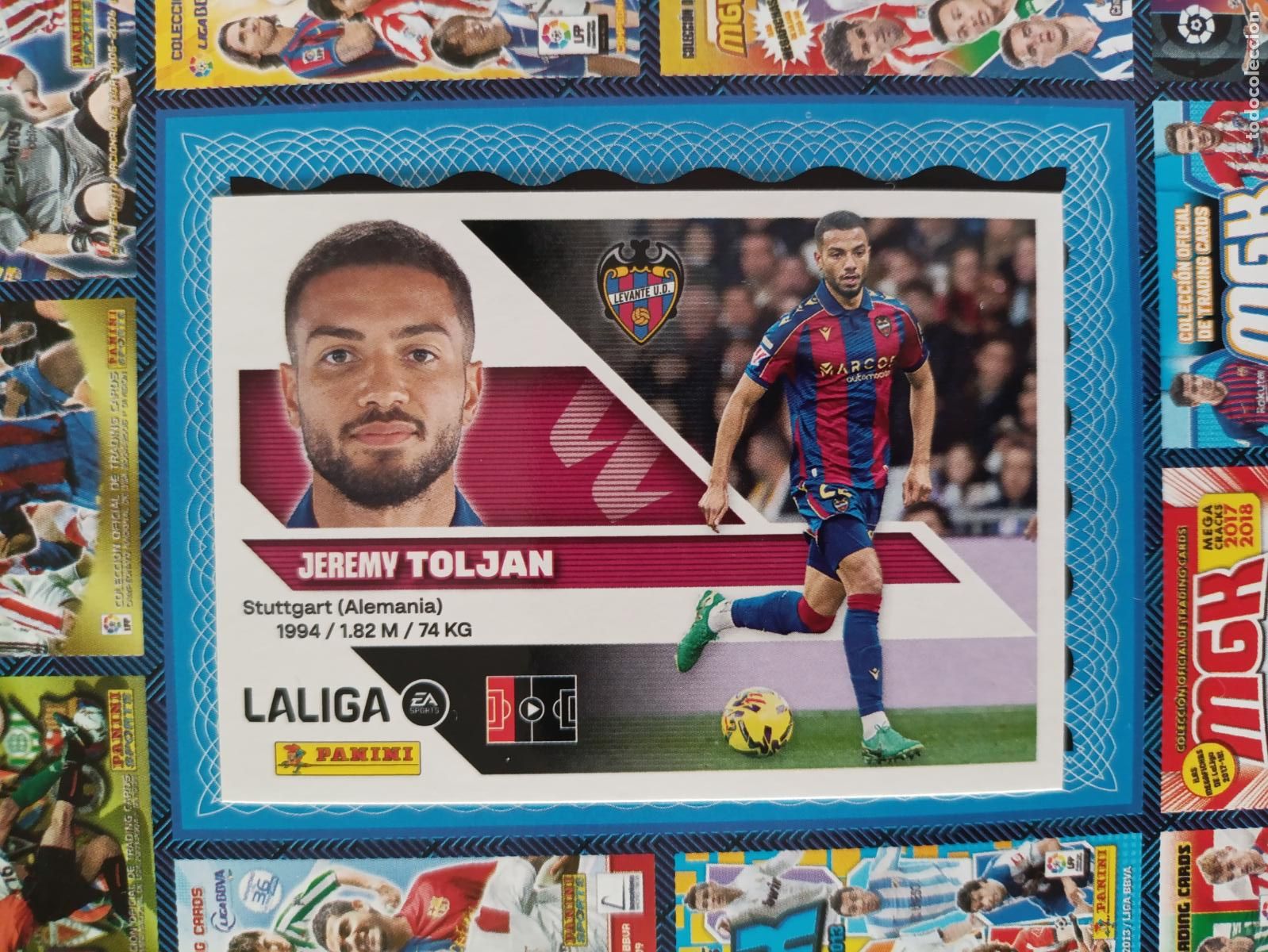Football Stickers: LIGA ESTE 2026 2027 LEVANTE UD N&ordm; 5 TOLJAN
