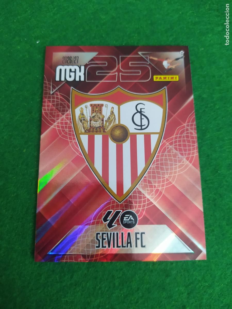 Football Stickers: MEGACRACKS 2026 2027 MGK 26 27 NUEVO - SEVILLA FC N&ordm; 325 ESCUDO