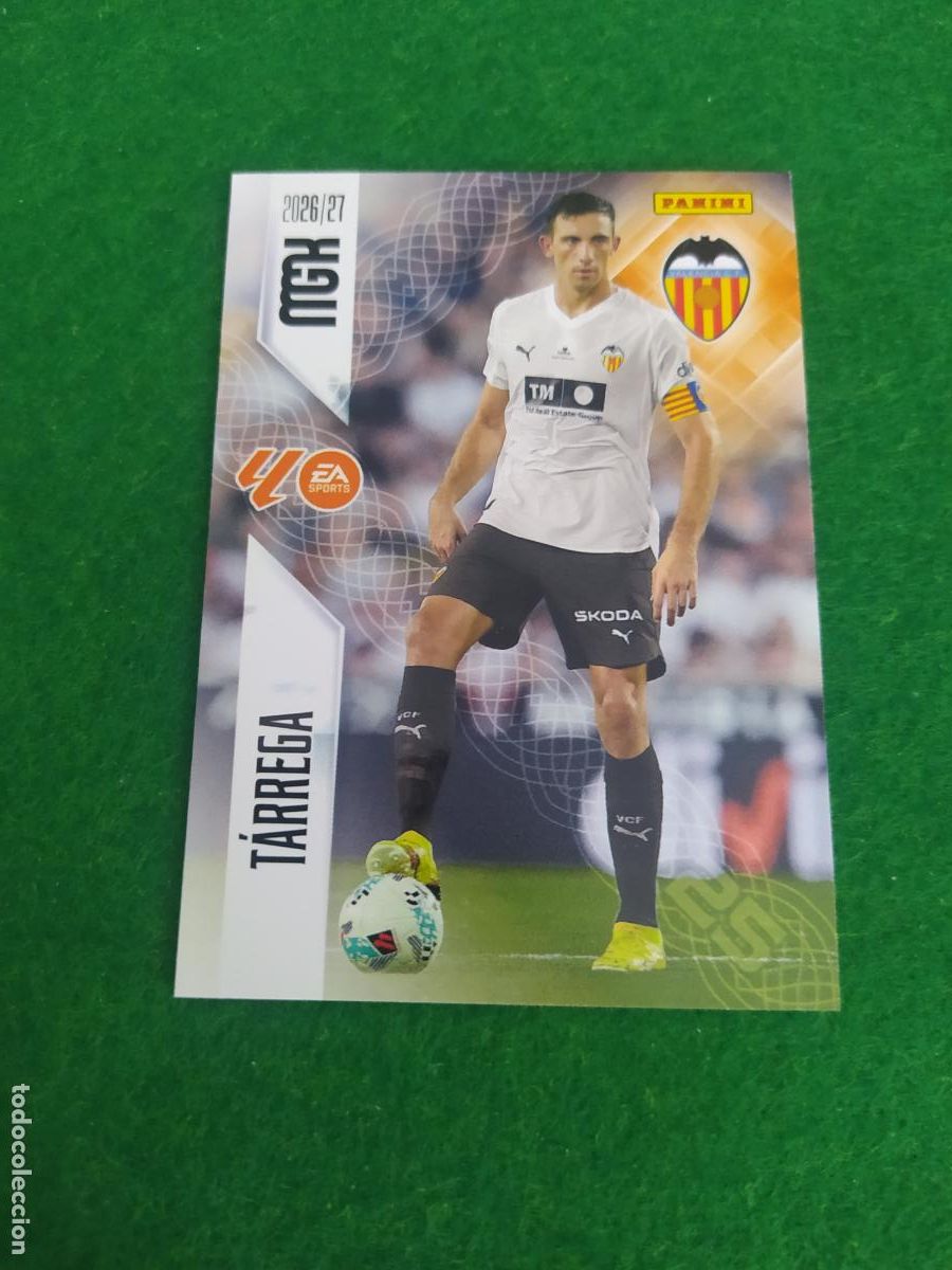 Cromos de f&uacute;tbol: MEGACRACKS 2026 2027 MGK 26 27 NUEVO - VALENCIA N&ordm; 348 TARREGA