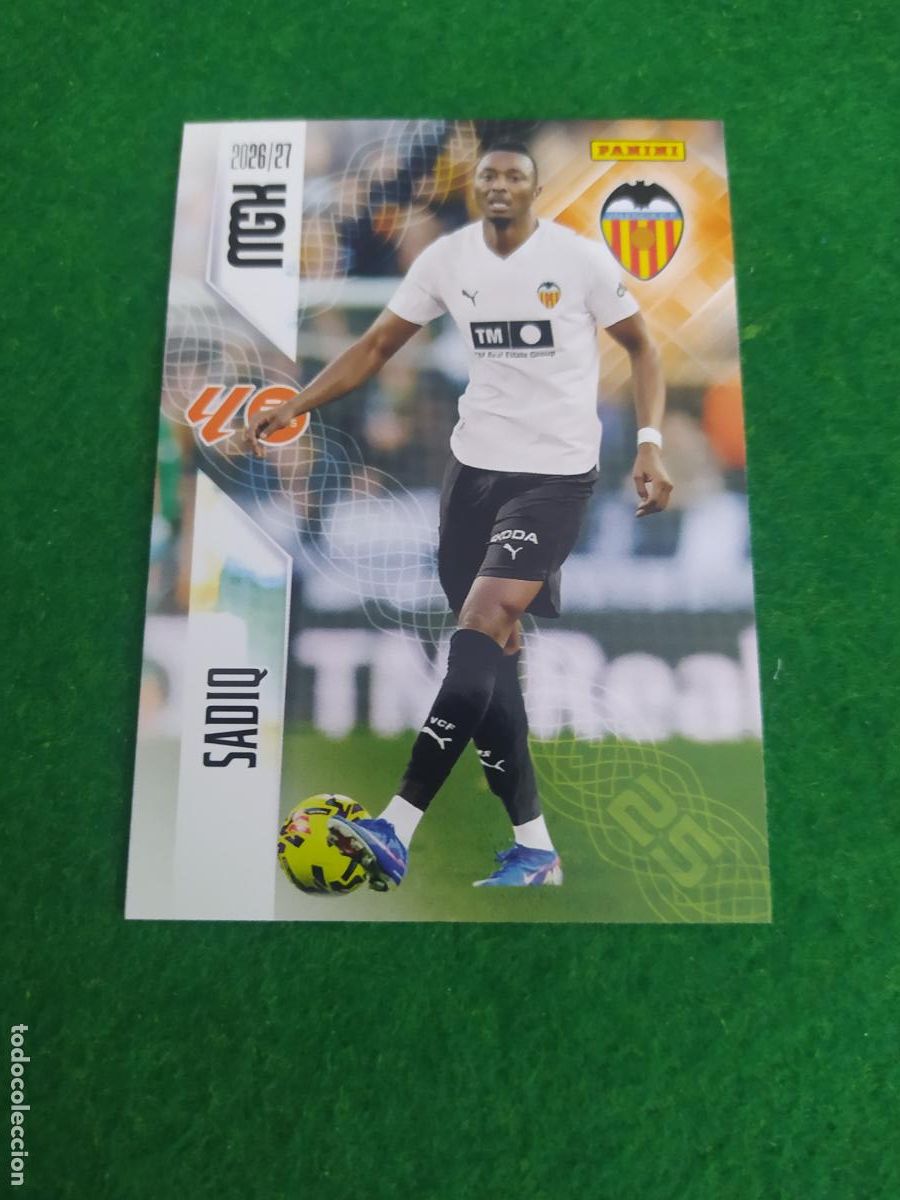 Cromos de Futebol: MEGACRACKS 2026 2027 MGK 26 27 NUEVO - VALENCIA N&ordm; 360 SADIQ