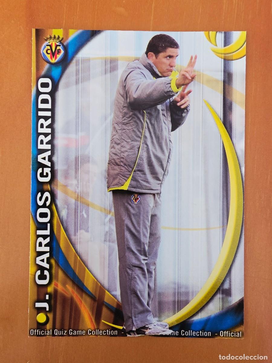 Cromos de Futebol: 165 Juan Carlos Garrido, Villarreal, error futbol, Mundicromo Sport Fichas Quiz de la Liga 2010 2011