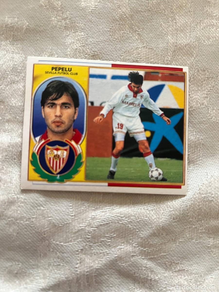 Cromos de Futebol: PEPELU SEVILLA SIN PEGAR EDICIONES ESTE 1996-97
