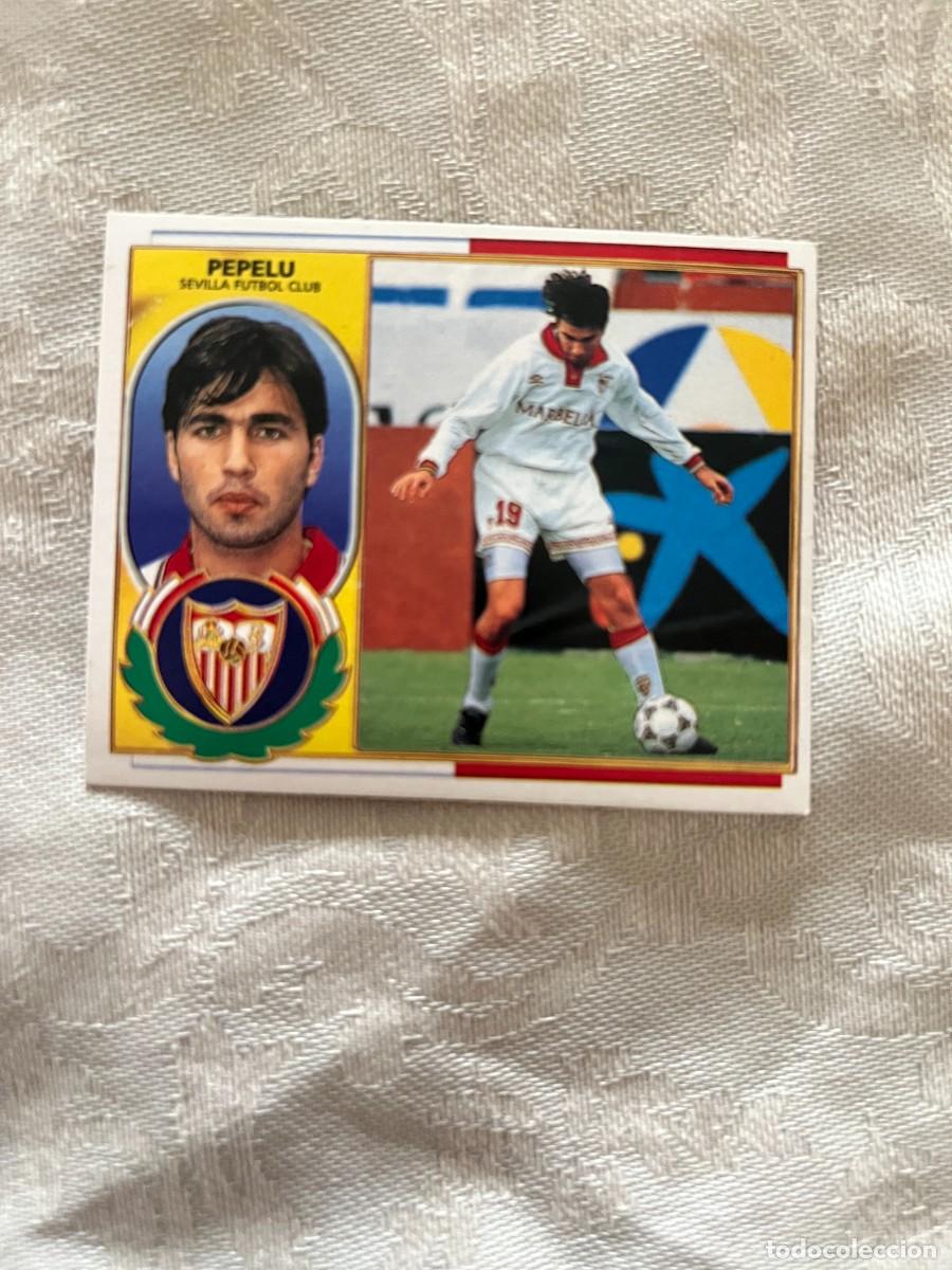 Cromos de Futebol: PEPELU SEVILLA SIN PEGAR EDICIONES ESTE 1996-97