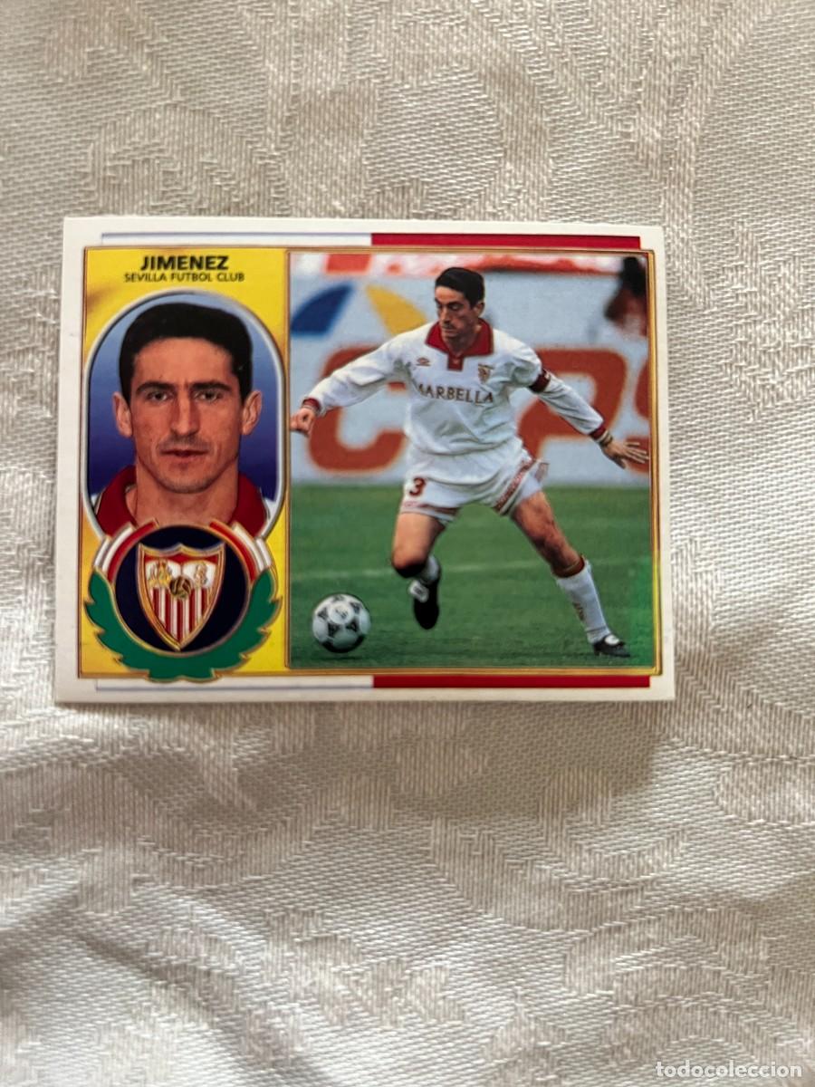 Fu&szlig;ball-Sticker: JIM&Eacute;NEZ SEVILLA SIN PEGAR EDICIONES ESTE 1996-97