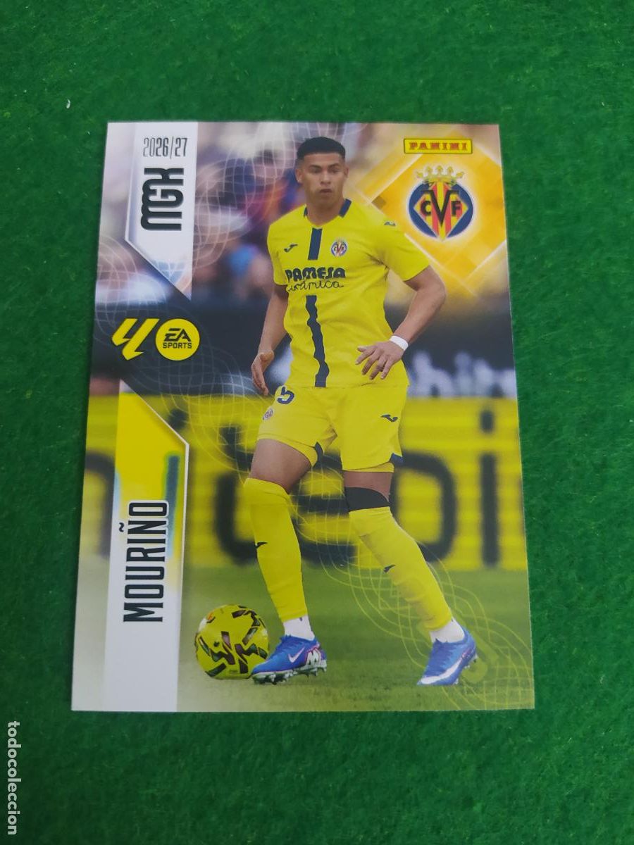 Cromos de Futebol: MEGACRACKS 2026 2027 MGK 26 27 NUEVO - VILLARREAL N&ordm; 364 MORURI&Ntilde;O