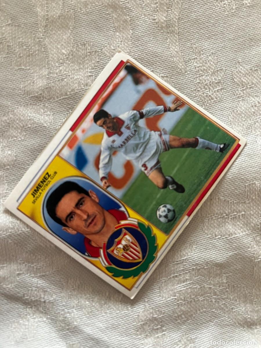 Cromos de Futebol: JIM&Eacute;NEZ SEVILLA SIN PEGAR EDICIONES ESTE 1996-97
