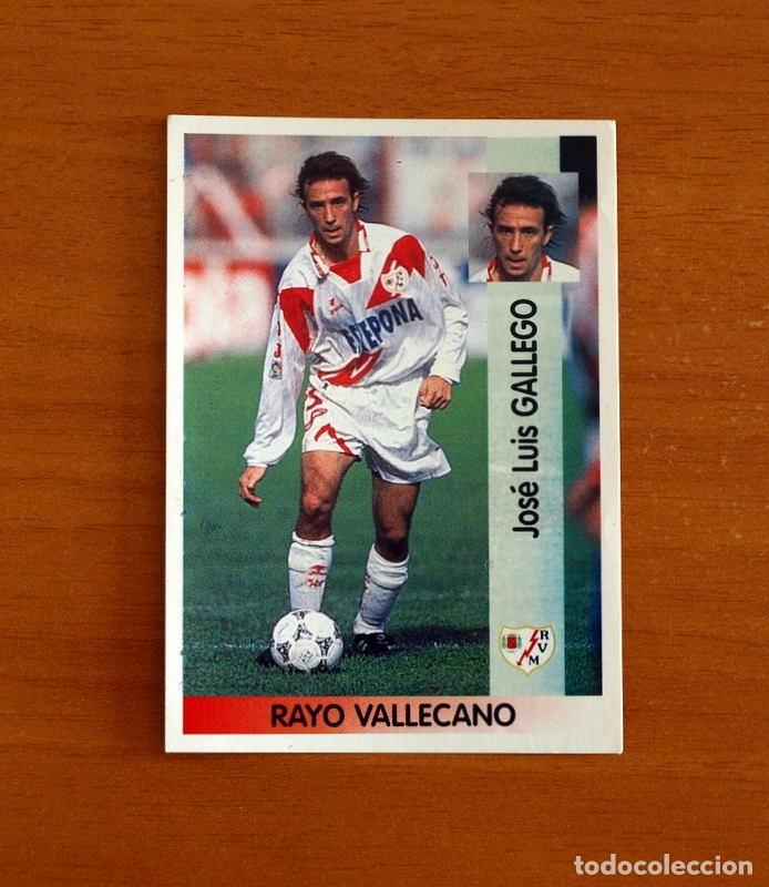Fu&szlig;ball-Sticker: Rayo Vallecano -N&ordm; 332 Jos&eacute; Luis Gallego -Editorial Panini Liga 1996-1997-96-97 -Nunca Pegado