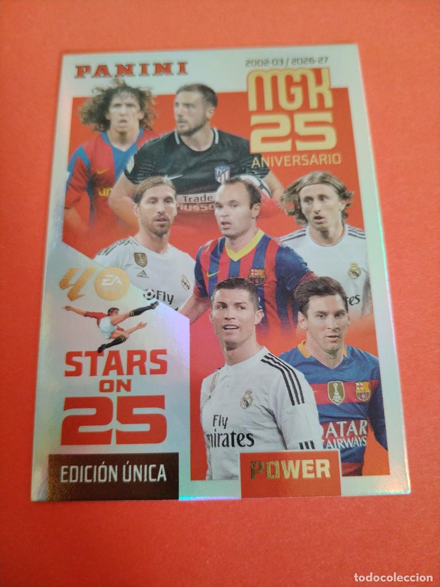 Fu&szlig;ball-Sticker: MEGACRACKS 2026 2027 STARS ON 25 - 425P MESSI CRISTIANO ETCCC