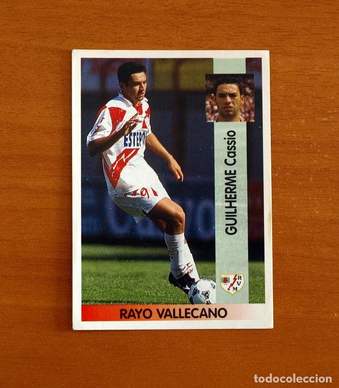 Fu&szlig;ball-Sticker: Rayo Vallecano -N&ordm; 334 Guilherme Cassio -Editorial Panini Liga 1996-1997-96-97 -Nunca Pegado