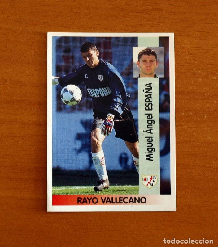 Cromos de f&uacute;tbol: Rayo Vallecano -N&ordm; 336 Miguel &Aacute;ngel Espa&ntilde;a -Editorial Panini Liga 1996-1997-96-97 -Nunca Pegado