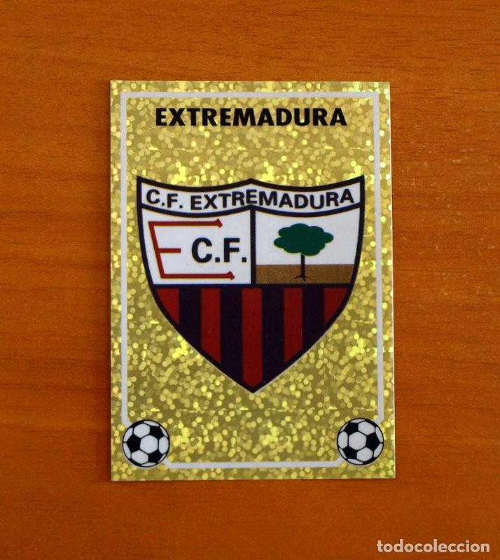 Cromos de f&uacute;tbol: Extremadura -N&ordm; Letra U Escudo -Editorial Panini Liga 1996-1997-96-97 -Nunca Pegado