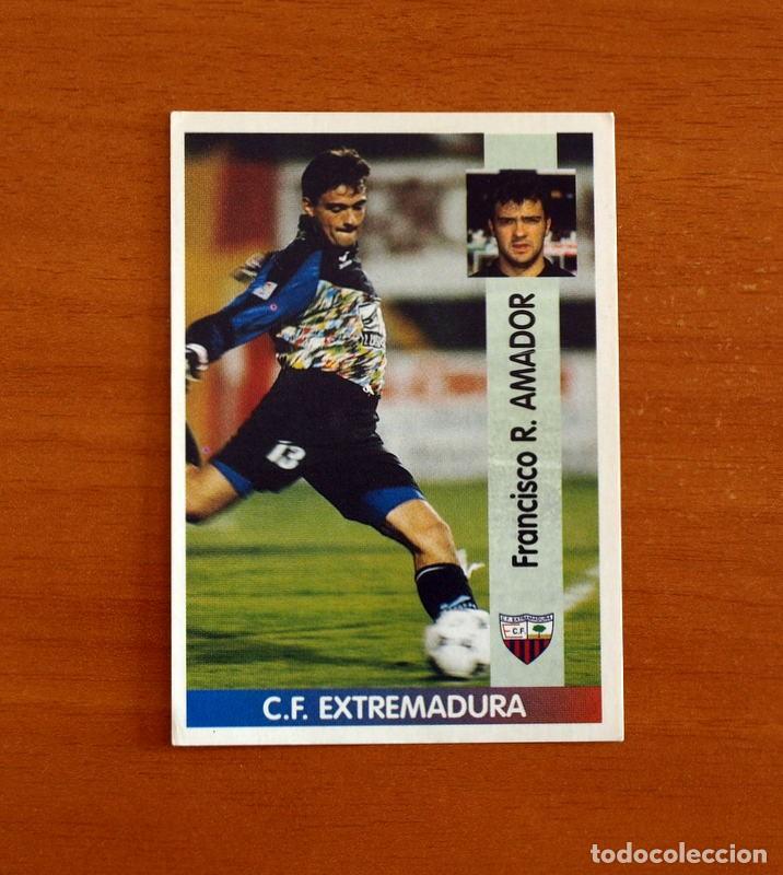 Cromos de f&uacute;tbol: Extremadura -N&ordm; 337 Francisco Rodr&iacute;guez Amador -Editorial Panini Liga 1996-1997-96-97 -Nunca Pegado