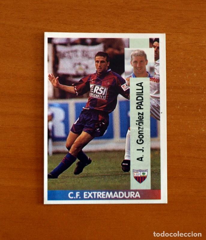 Figurine di Calcio: Extremadura -N&ordm; 340 Gonz&aacute;lez Padilla -Editorial Panini Liga 1996-1997-96-97 -Nunca Pegado