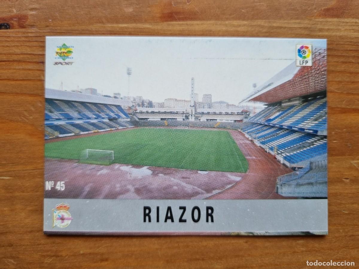 Figurine di Calcio: 45 RIAZOR (Deportivo La Coru&ntilde;a). Las Fichas de la Liga 1997 1998 97 98 (Mundicromo)