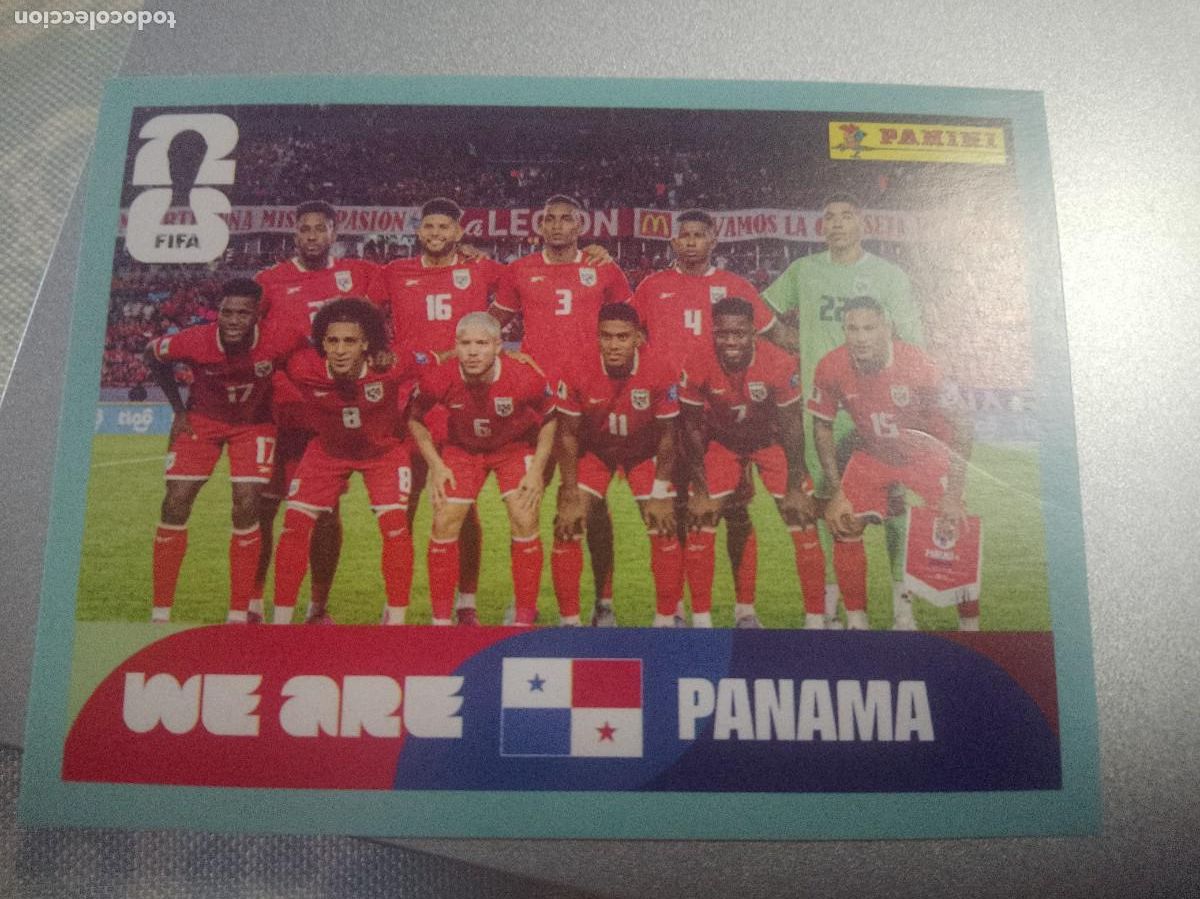 Cromos de f&uacute;tbol: SELECCI&Oacute;N DE PANAM&Aacute; PAN 13 MUNDIAL FIFA WORLD CUP 2026 26 PANINI STICKERS NUEVO