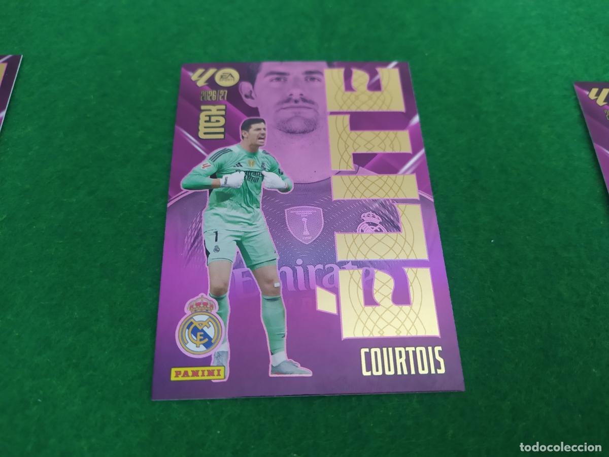 Cromos de f&uacute;tbol: MEGACRACKS 2026 2027 MGK 26 27 NUEVO - ELITE N&ordm; 4 COURTOIS REAL MADRID