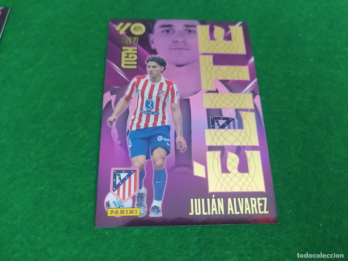 Cromos de f&uacute;tbol: MEGACRACKS 2026 2027 MGK 26 27 NUEVO - ELITE N&ordm; 8 JULIAN ALVAREZ ATLETICO DE MADRID