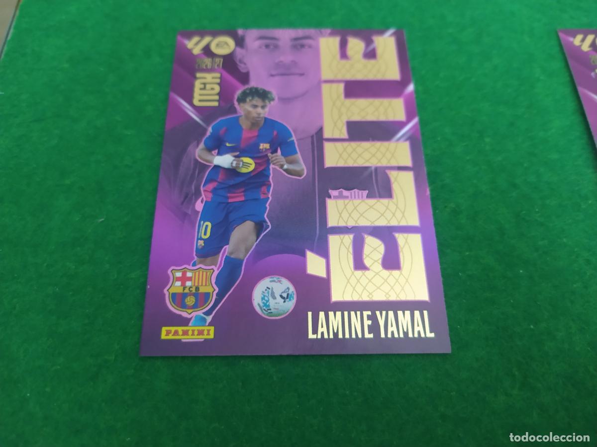 Cromos de f&uacute;tbol: MEGACRACKS 2026 2027 MGK 26 27 NUEVO - ELITE N&ordm; 9 LAMINE YAMAL FC BARCELONA
