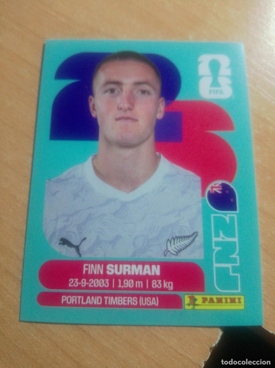 Cromos de f&uacute;tbol: SURMAN NUEVA ZELANDA NZL 9 MUNDIAL FIFA WORLD CUP 2026 26 PANINI STICKERS NUEVO
