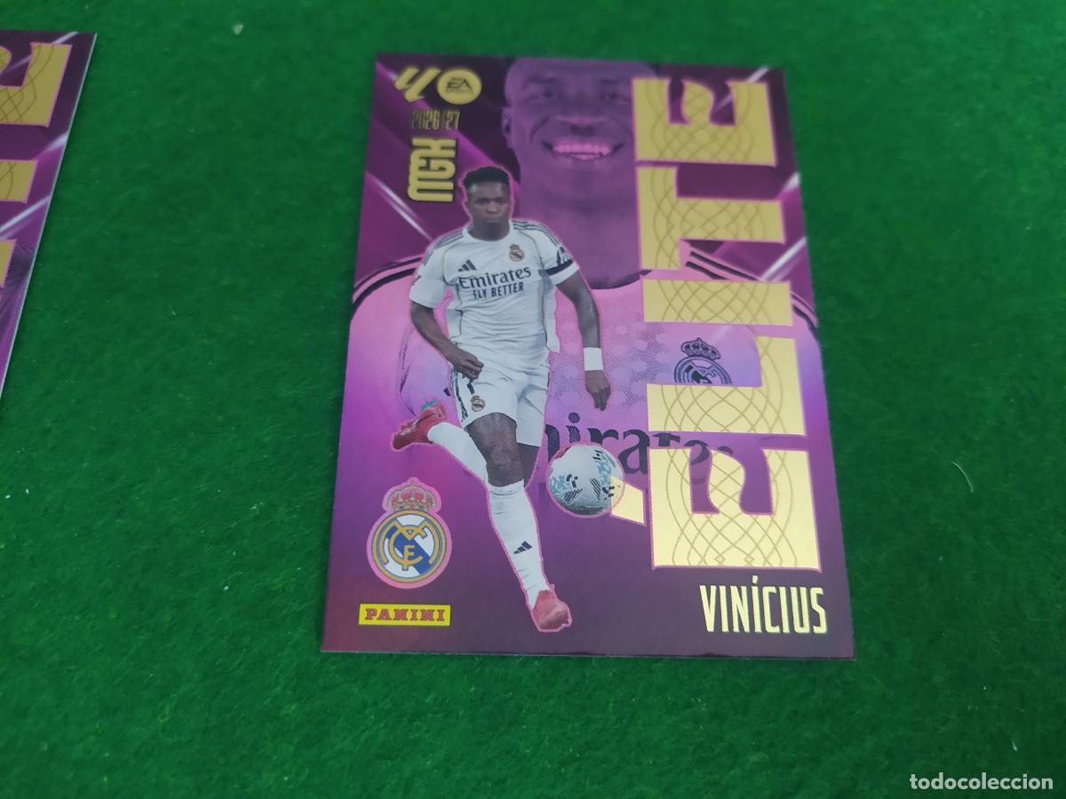 Cromos de f&uacute;tbol: MEGACRACKS 2026 2027 MGK 26 27 NUEVO - ELITE N&ordm; 18 VINICIUS REAL MADRID