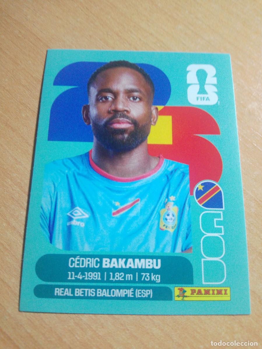 Cromos de f&uacute;tbol: COD 19 CEDRIC BAKAMBU REPUBLICA DEL CONGO MUNDIAL FIFA WORLD CUP 2026 26 PANINI STICKERS NUEVO