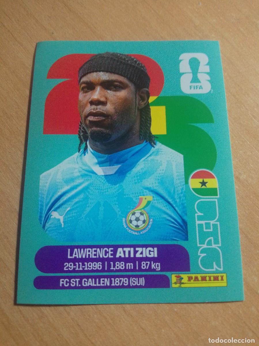 Cromos de f&uacute;tbol: LAWRENCE ATI ZIGI GHANA GHA 2 MUNDIAL FIFA WORLD CUP 2026 26 PANINI STICKERS NUEVO
