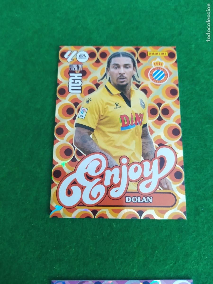 Cromos de f&uacute;tbol: MEGACRACKS 2026 2027 MGK 26 27 NUEVO - ENJOY N&ordm; 382 DOLAN ESPANYOL