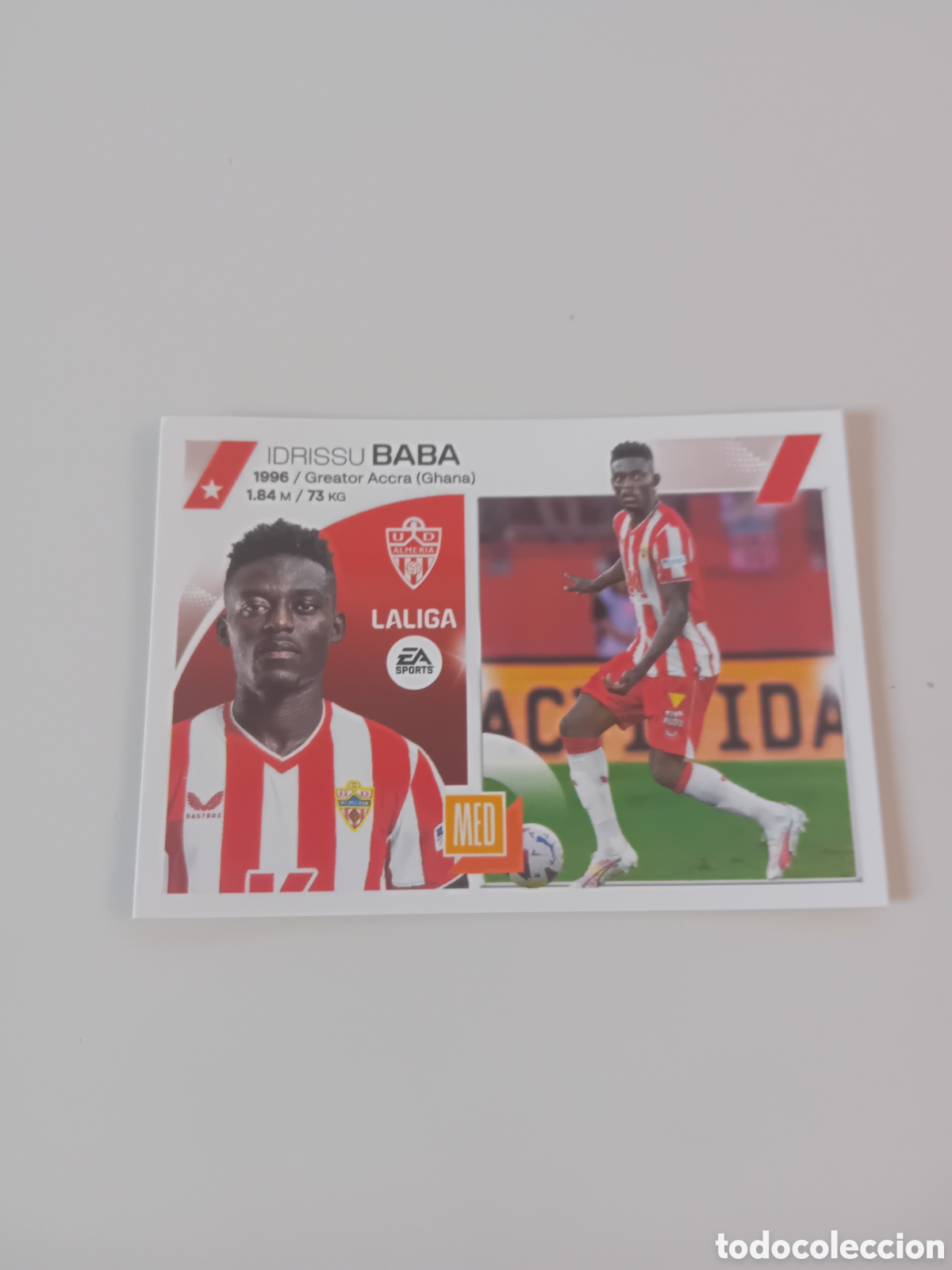 Cromos de f&uacute;tbol: BABA 15 BIS COLOCA ALMERIA 23 24 2023 2024 ESTE PANINI NUEVO