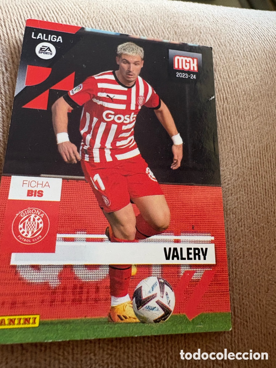 Cromos de f&uacute;tbol: 190 BIS VALERY GIRONA FC FICHAS ALBUM MEGACRACKS 2023 2024 23 24