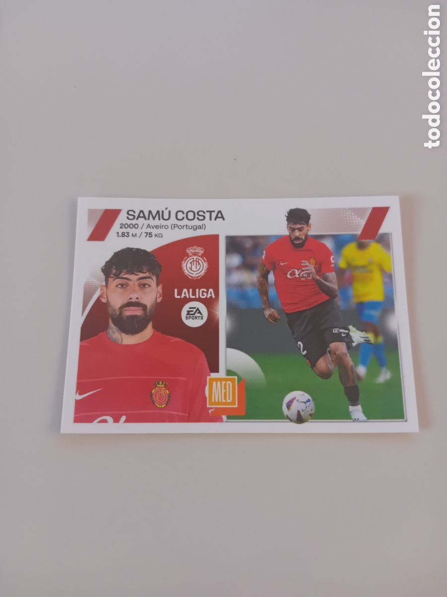 Cromos de f&uacute;tbol: SAMU COSTA 12 BIS MALLORCA 23 24 2023 2024 ESTE PANINI
