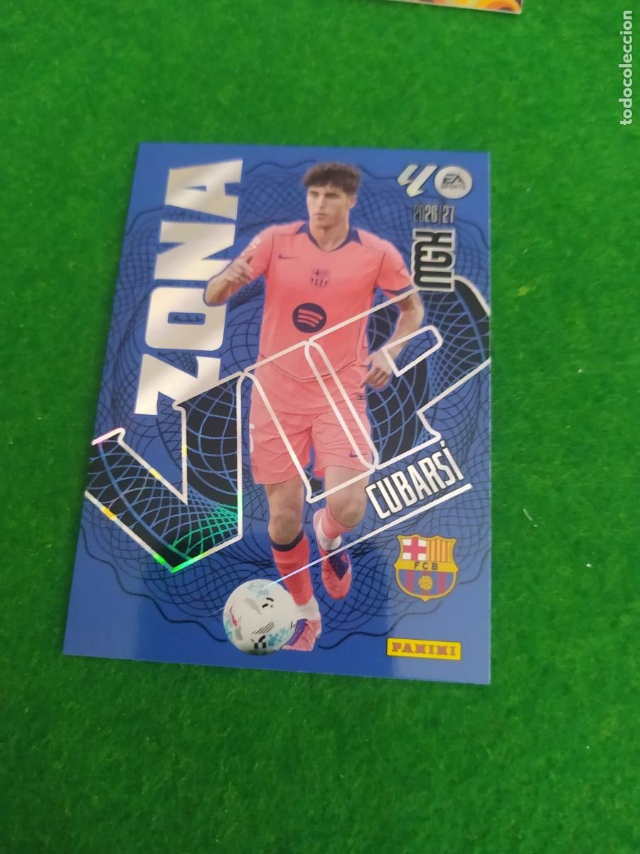 Cromos de f&uacute;tbol: MEGACRACKS 2026 2027 MGK 26 27 NUEVO - ZONA VIP N&ordm; 391 CUBARSI FC BARCELONA