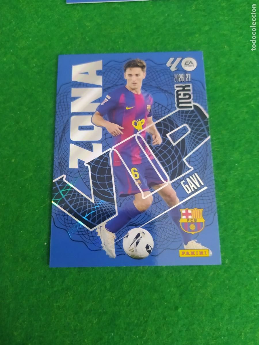 Cromos de f&uacute;tbol: MEGACRACKS 2026 2027 MGK 26 27 NUEVO - ZONA VIP N&ordm; 394 GAVI FC BARCELONA