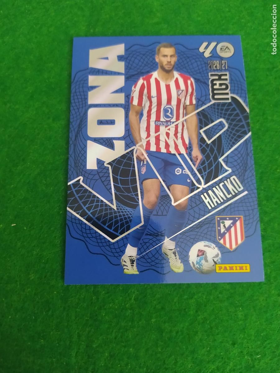 Cromos de f&uacute;tbol: MEGACRACKS 2026 2027 MGK 26 27 NUEVO - ZONA VIP N&ordm; 397 HANCKO ATLETICO DE MADRID