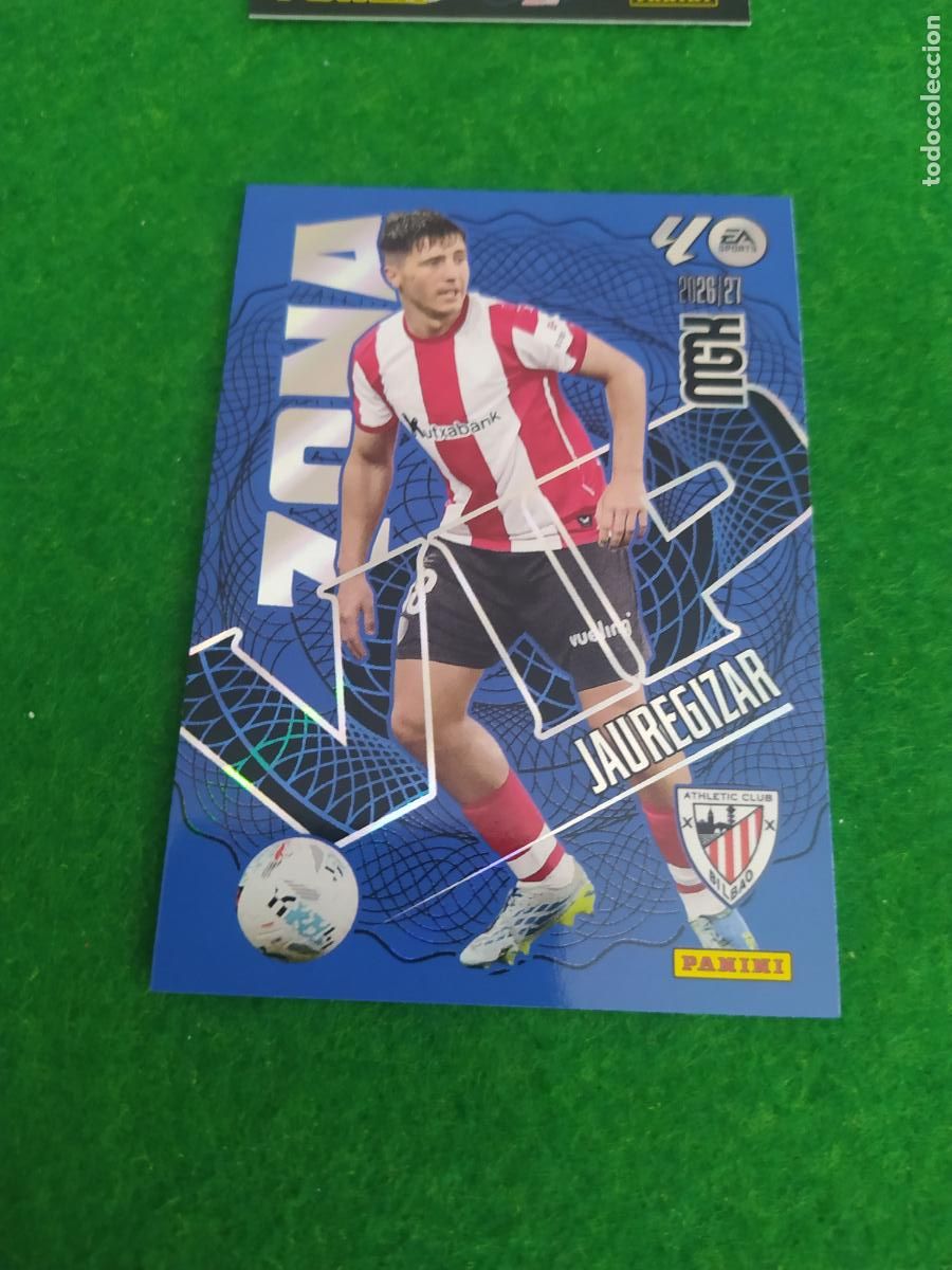 Cromos de f&uacute;tbol: MEGACRACKS 2026 2027 MGK 26 27 NUEVO - ZONA VIP N&ordm; 398 JAUREGIZAR ATHLETIC CLUB DE BILBAO