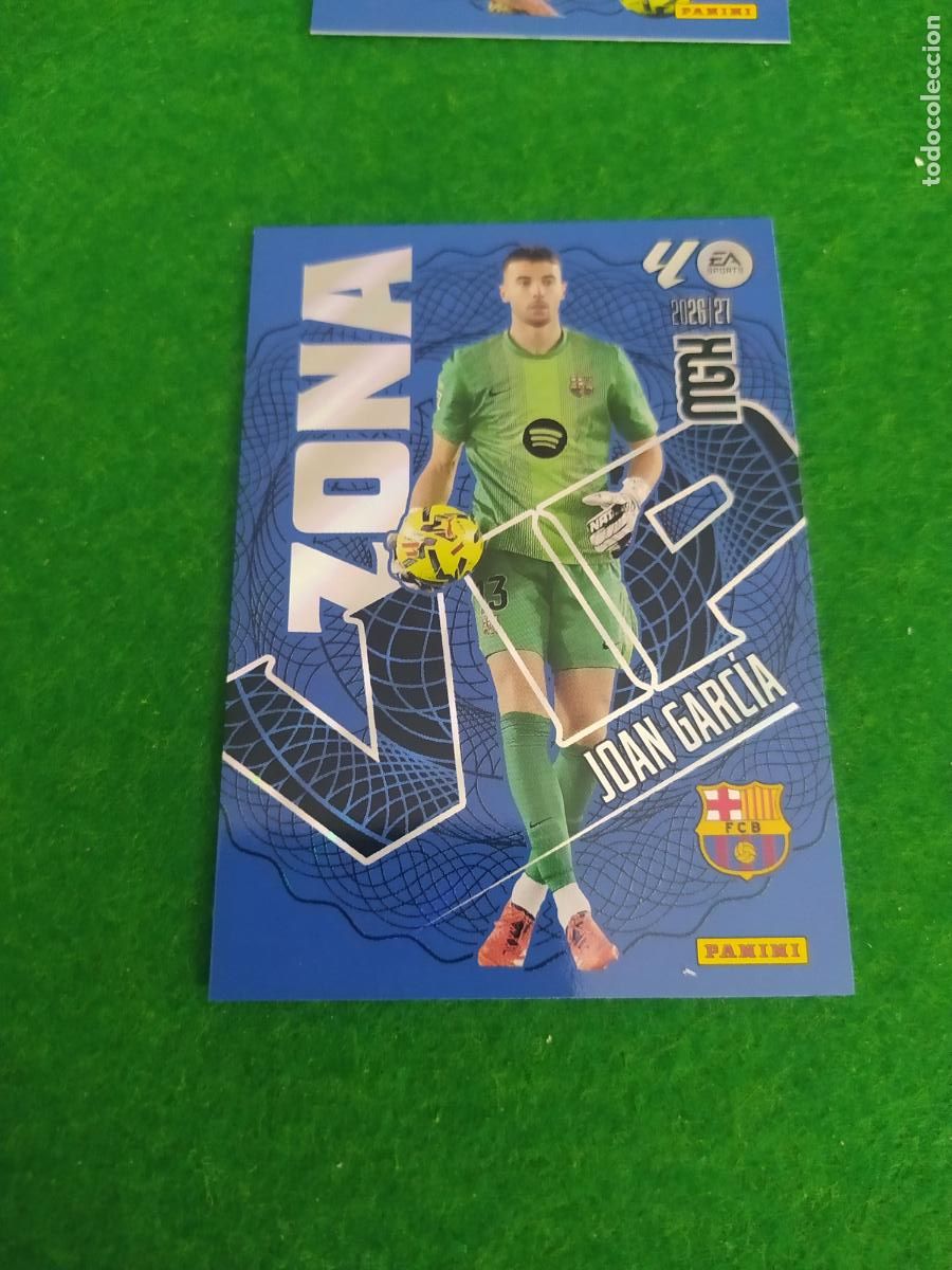 Cromos de f&uacute;tbol: MEGACRACKS 2026 2027 MGK 26 27 NUEVO - ZONA VIP N&ordm; 399 JOAN GARCIA FC BARCELONA