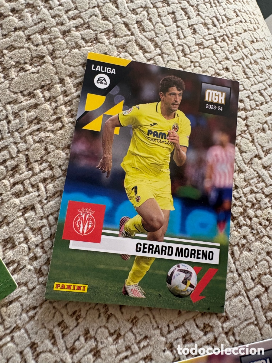 Cromos de f&uacute;tbol: 377 GERARD MORENO VILLARREAL MEGACRACKS 2023 2024 23 24