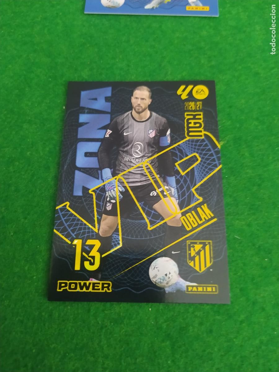 Football Stickers: MEGACRACKS 2026 2027 MGK 26 27 NUEVO - ZONA VIP POWER N&ordm; 403P OBLAK ATLETICO DE MADRID