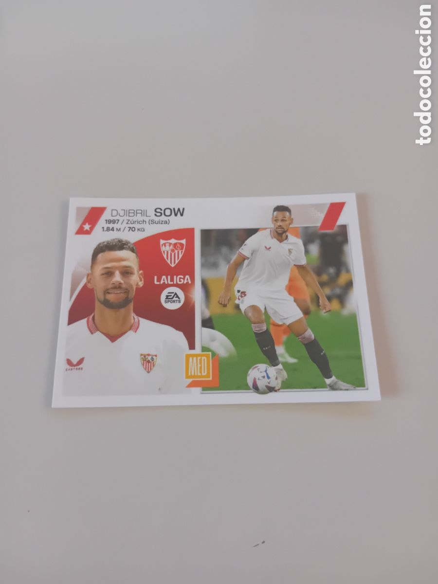 Cromos de f&uacute;tbol: SOW FICHAJE 36 SEVILLA 23 24 2023 2024 ESTE PANINI NUEVO