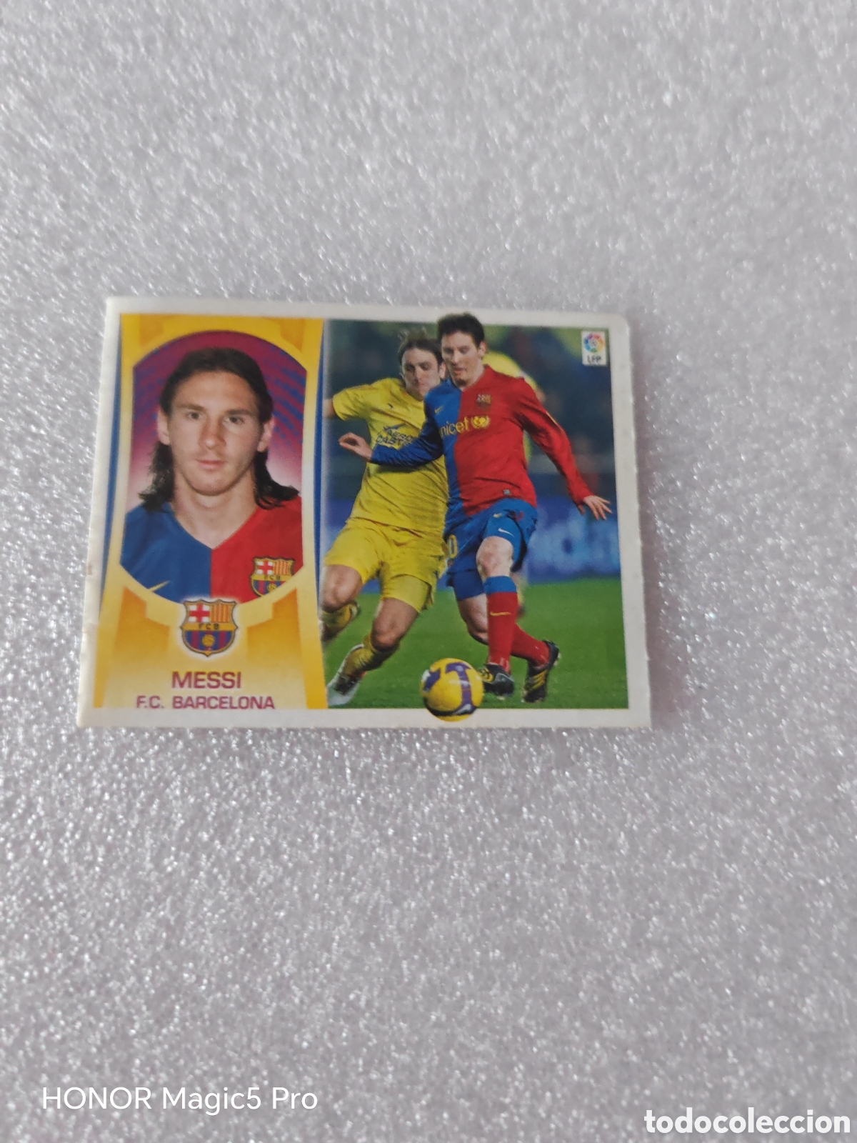 Cromos de f&uacute;tbol: MESSI CROMO N&oacute;15 LIGA BBVA TENPORADA 2009-2010