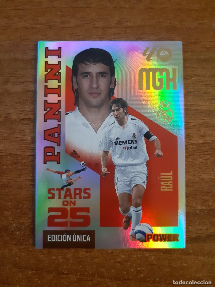 Cartes &agrave; collectionner de Football: 426P RA&Uacute;L REAL MADRID STARS ON POWER MGK 26 27 PANINI 2026 2027 25 ANIVERSARIO MEGACRACKS
