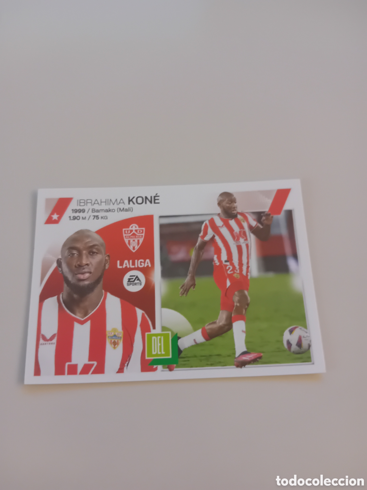 Football Stickers: KONE FICHAJE 49 ALMER&Iacute;A 23 24 2023 2024 ESTE PANINI NUEVO